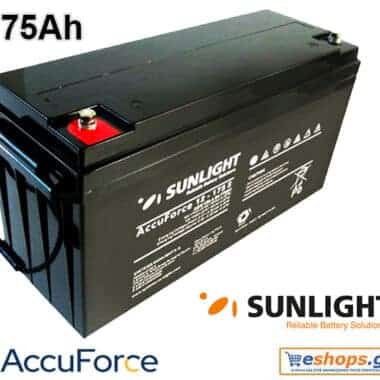 175AH-SUNLIGHT AccuForce 12V - 175Ah S Solar AGM VRLA Μπαταρία