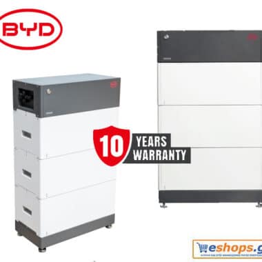 7.7kwh Μπαταρίες BYD Battery Box HVS 7.7 για υβριδικά φωτοβολταϊκά